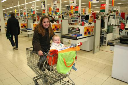 Maya au Carrefour