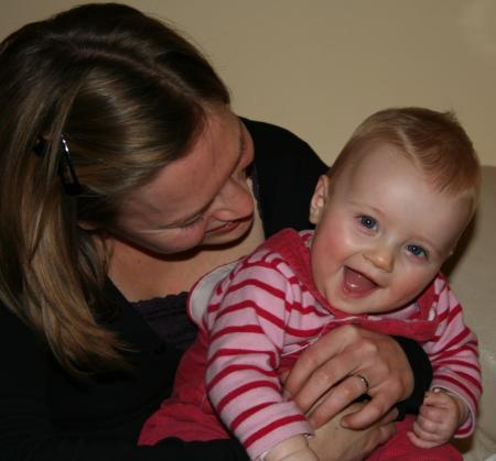 Maya presque 8 mois